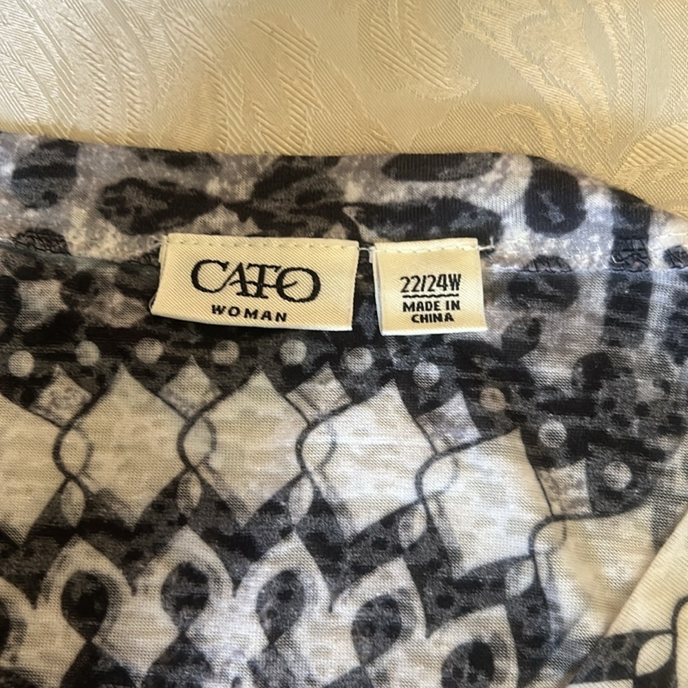 Cato Rhinestone Shirt - Picture 2 of 3